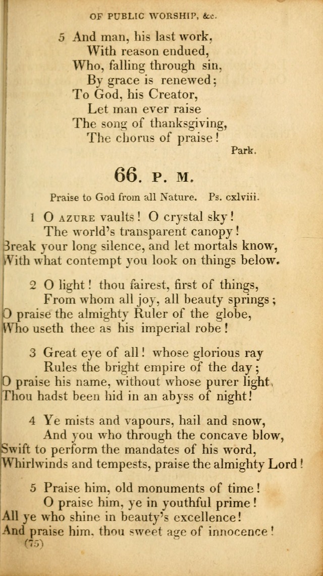 A Collection of Psalms and hymns, for social and private worship page 84