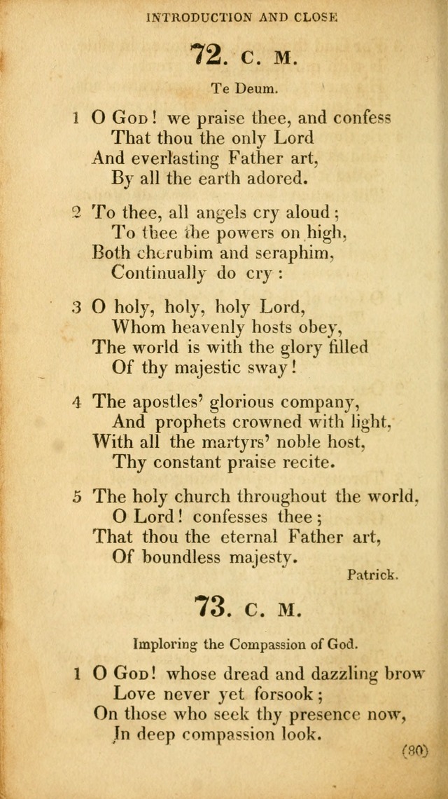 A Collection of Psalms and hymns, for social and private worship page 89