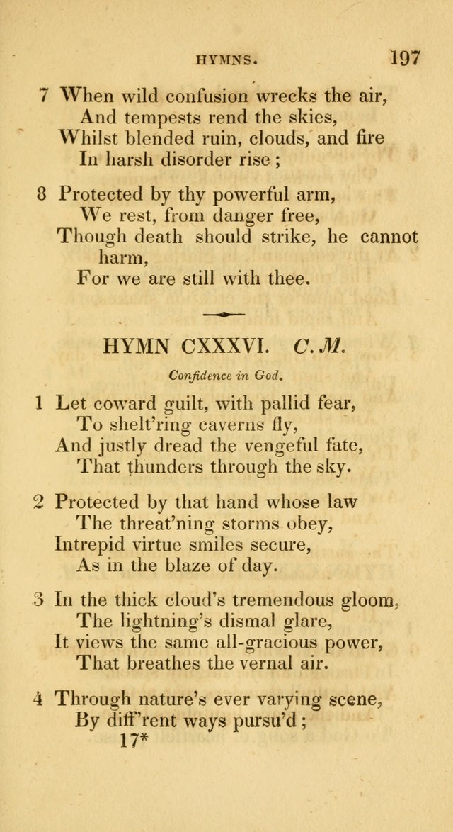 A Collection of Psalms and Hymns for Social and Private Worship page 197