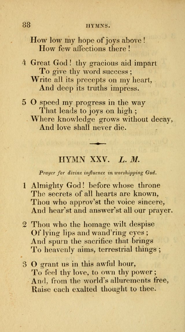 A Collection of Psalms and Hymns for Social and Private Worship page 88
