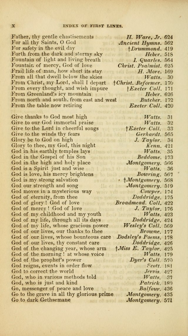 A Collection of Psalms and Hymns, for Social and Private Worship (Rev. ed.  with supplement) page 11