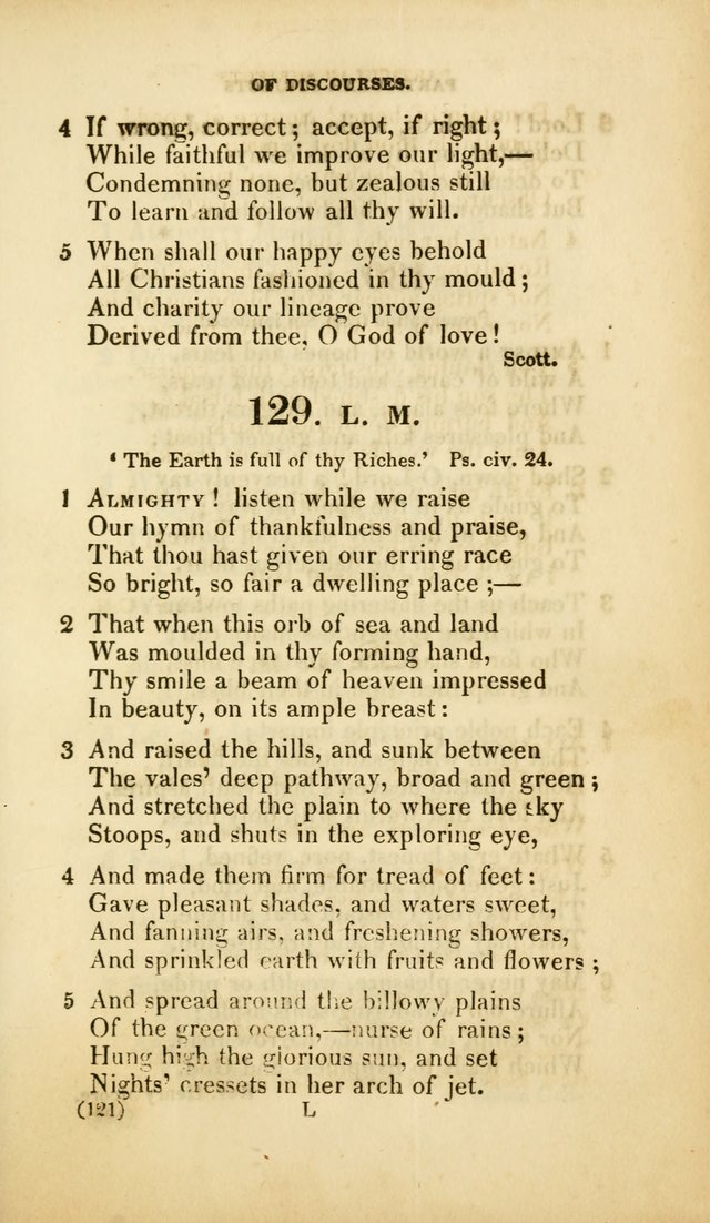 A Collection of Psalms and Hymns, for Social and Private Worship (Rev. ed.  with supplement) page 122
