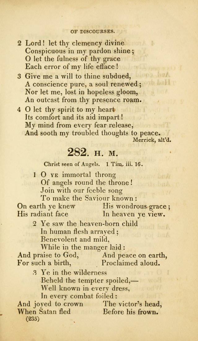 A Collection of Psalms and Hymns, for Social and Private Worship (Rev. ed.  with supplement) page 236