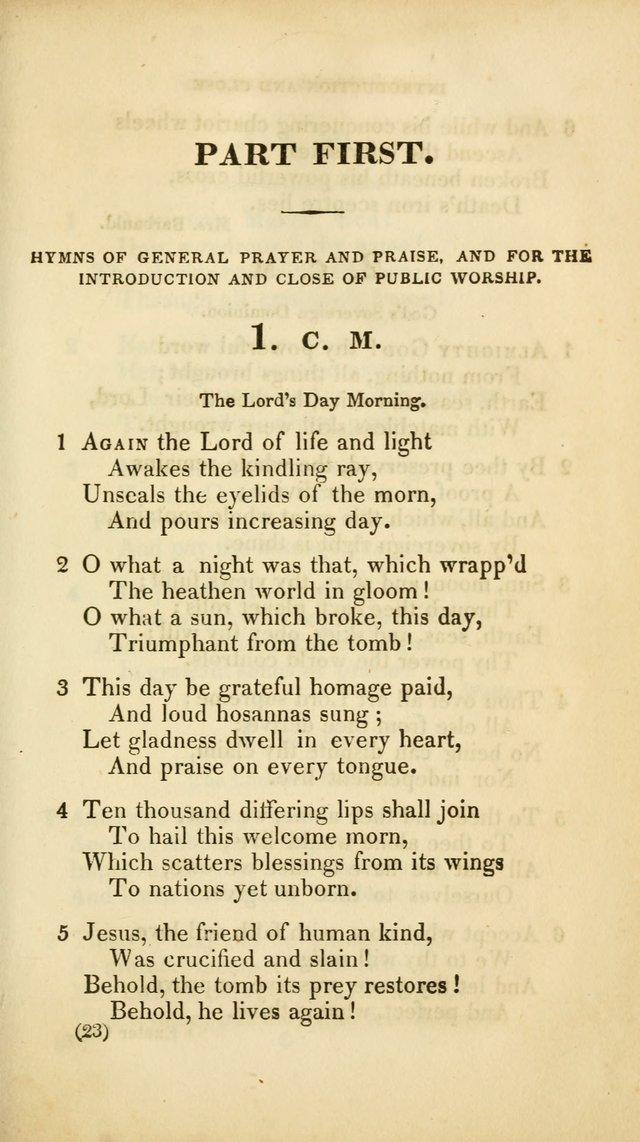 A Collection of Psalms and Hymns, for Social and Private Worship (Rev. ed.  with supplement) page 24