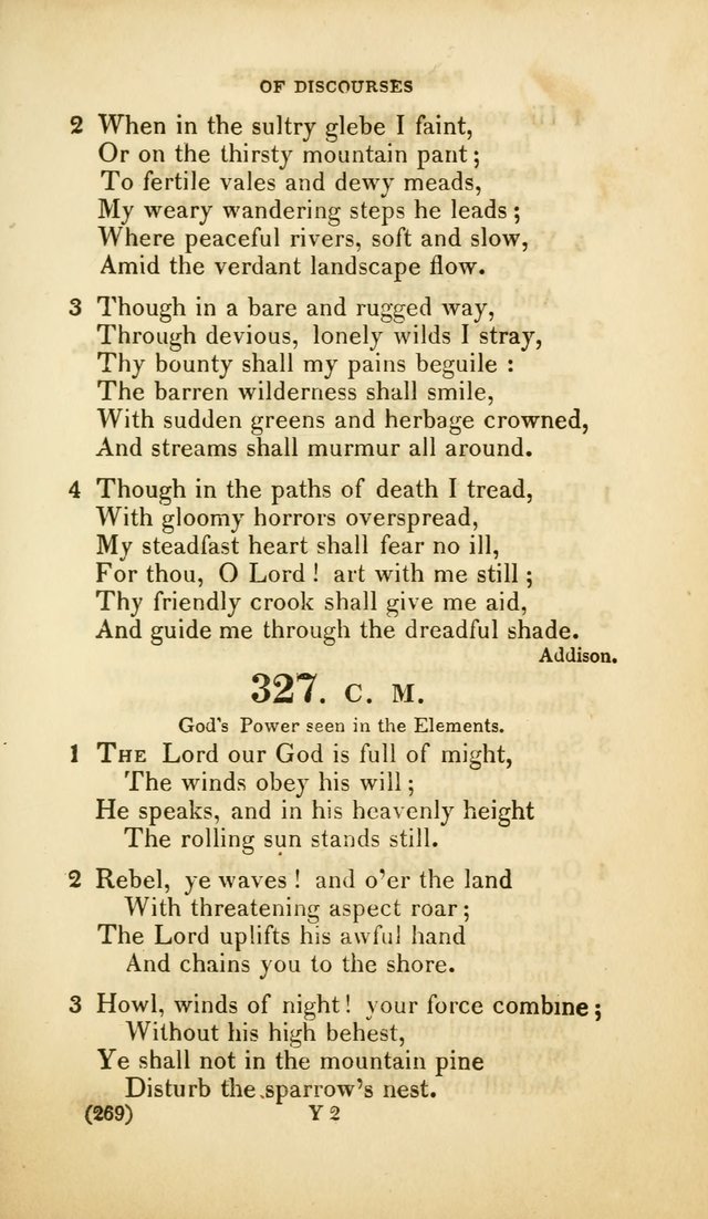 A Collection of Psalms and Hymns, for Social and Private Worship (Rev. ed.  with supplement) page 270