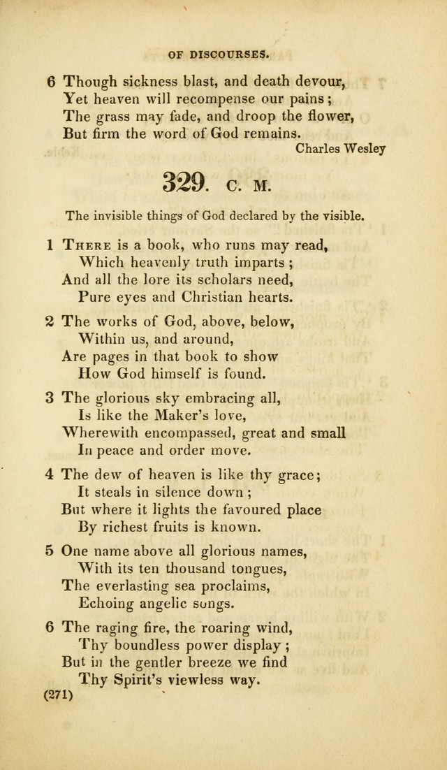 A Collection of Psalms and Hymns, for Social and Private Worship (Rev. ed.  with supplement) page 272