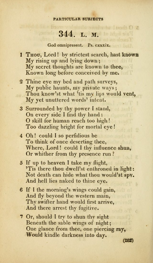 A Collection of Psalms and Hymns, for Social and Private Worship (Rev. ed.  with supplement) page 283