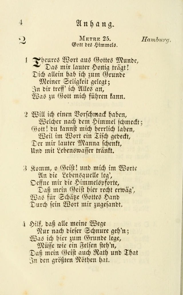A Collection of Psalms, Hymns, and Spiritual Songs: suited to the various occasions of public worship and private devotion of the church of Christ: with an appendix of  German hymns page 388
