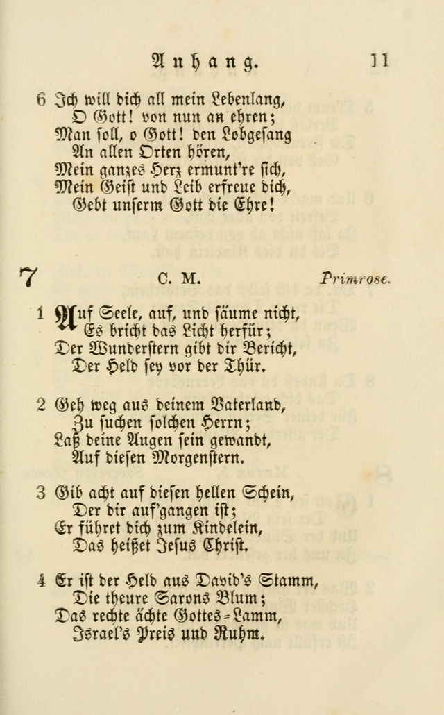 A Collection of Psalms, Hymns, and Spiritual Songs: suited to the various occasions of public worship and private devotion of the church of Christ: with an appendix of  German hymns page 395