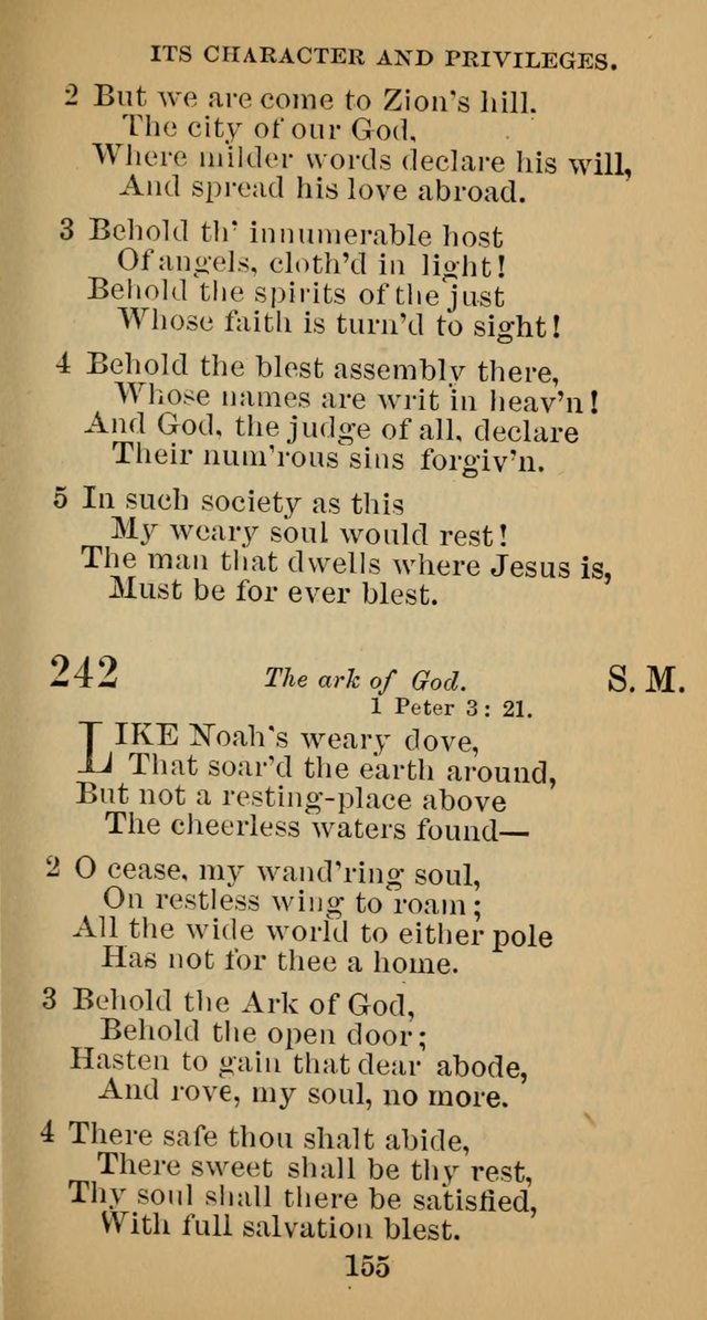 A Collection of Psalms, Hymns and Spiritual Songs; suited to the various kinds of Christian worship; and especially designed for and adapted to the Fraternity of the Brethren... page 162