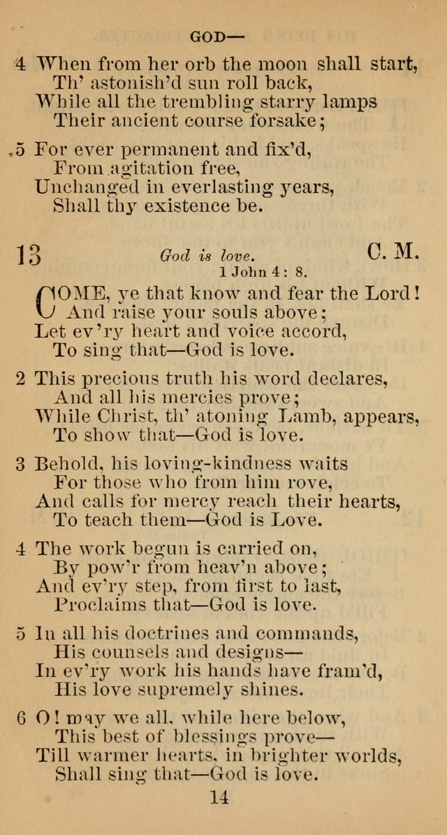 A Collection of Psalms, Hymns and Spiritual Songs; suited to the various kinds of Christian worship; and especially designed for and adapted to the Fraternity of the Brethren... page 21