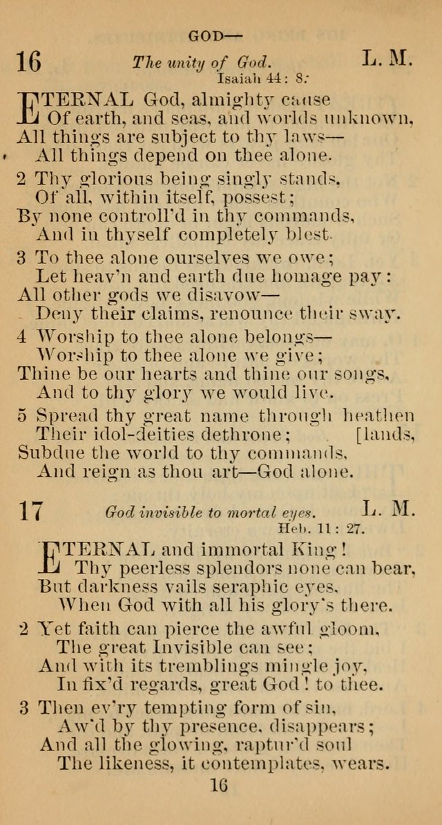 A Collection of Psalms, Hymns and Spiritual Songs; suited to the various kinds of Christian worship; and especially designed for and adapted to the Fraternity of the Brethren... page 23
