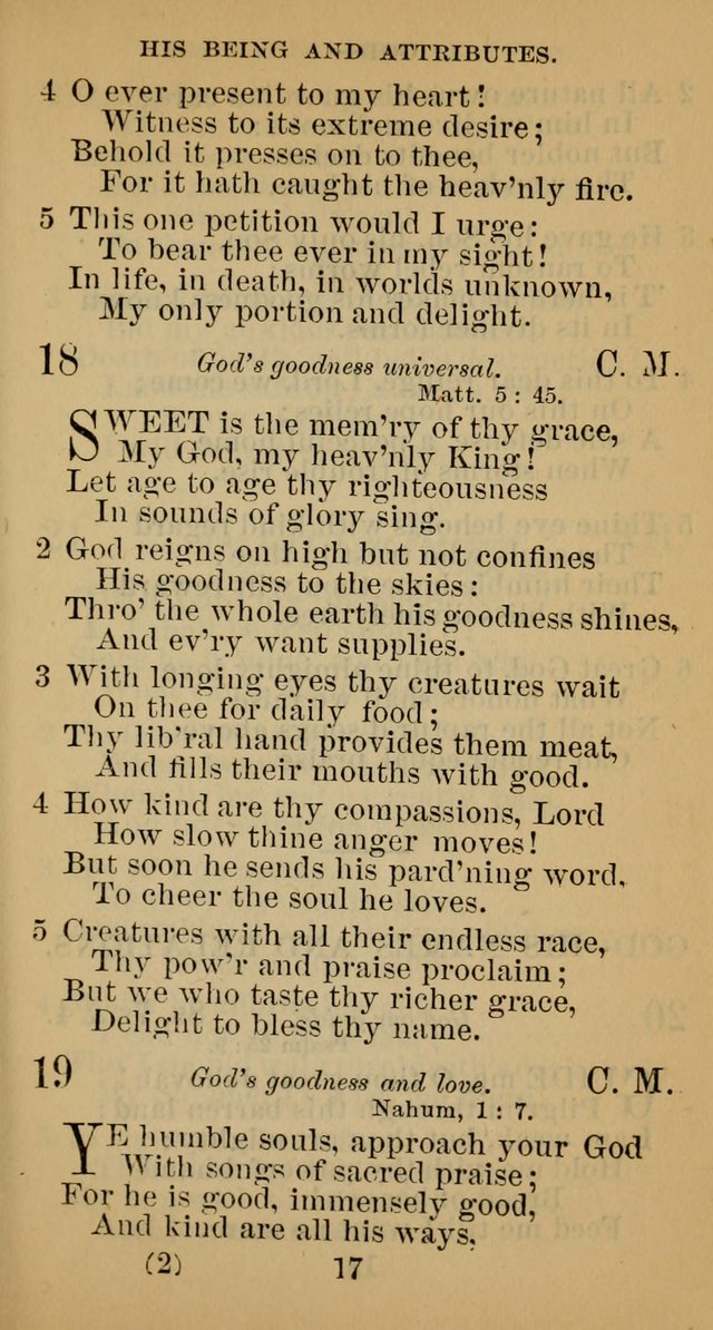 A Collection of Psalms, Hymns and Spiritual Songs; suited to the various kinds of Christian worship; and especially designed for and adapted to the Fraternity of the Brethren... page 24