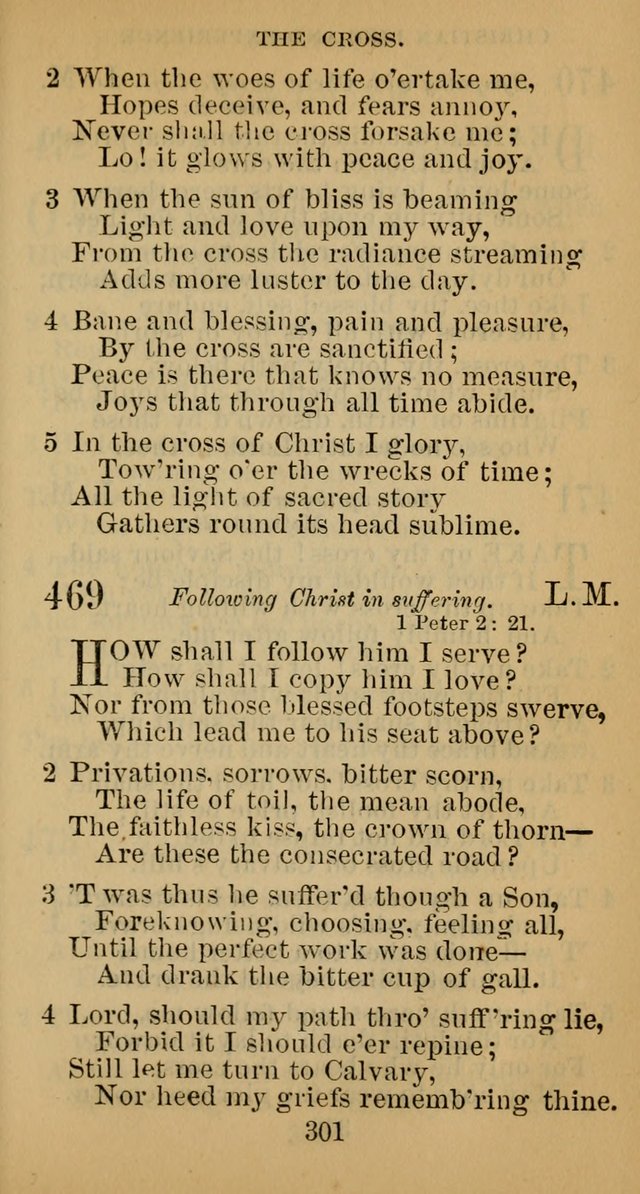 A Collection of Psalms, Hymns and Spiritual Songs; suited to the various kinds of Christian worship; and especially designed for and adapted to the Fraternity of the Brethren... page 308