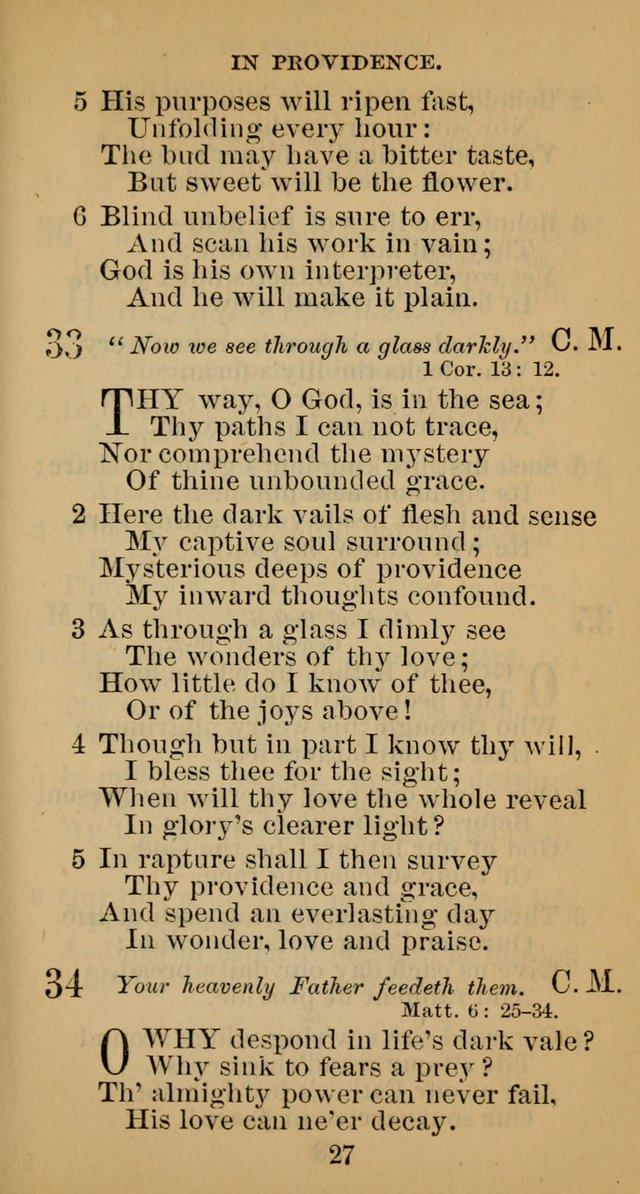 A Collection of Psalms, Hymns and Spiritual Songs; suited to the various kinds of Christian worship; and especially designed for and adapted to the Fraternity of the Brethren... page 34