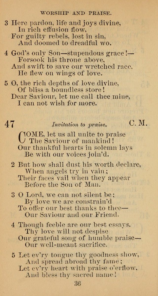 A Collection of Psalms, Hymns and Spiritual Songs; suited to the various kinds of Christian worship; and especially designed for and adapted to the Fraternity of the Brethren... page 43