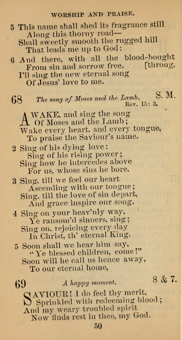 A Collection of Psalms, Hymns and Spiritual Songs; suited to the various kinds of Christian worship; and especially designed for and adapted to the Fraternity of the Brethren... page 57