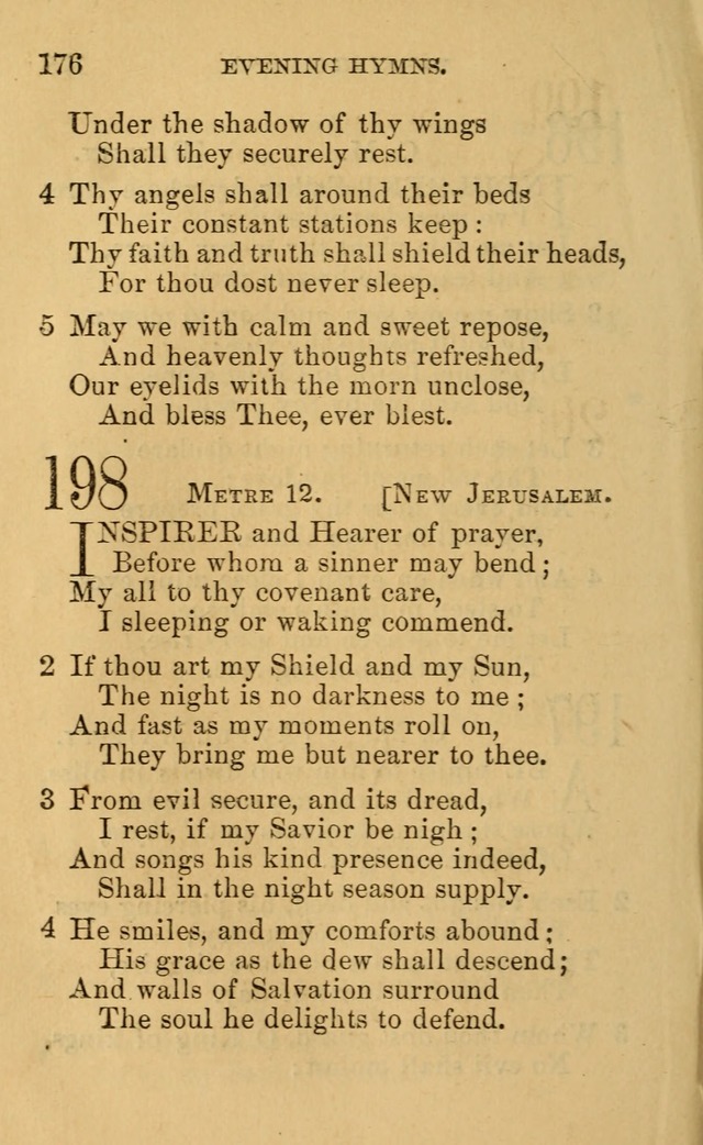 A Collection of Psalms, Hymns, and Spiritual Songs: suited to the various occasions of public worship and private devotion, of the church of Christ (6th ed.) page 176