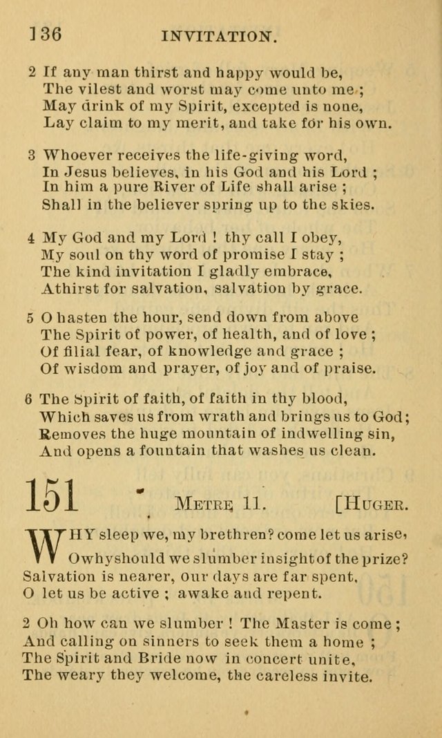A Collection of Psalms and Hymns: suited to the various occasions of public worship and private devotion page 136