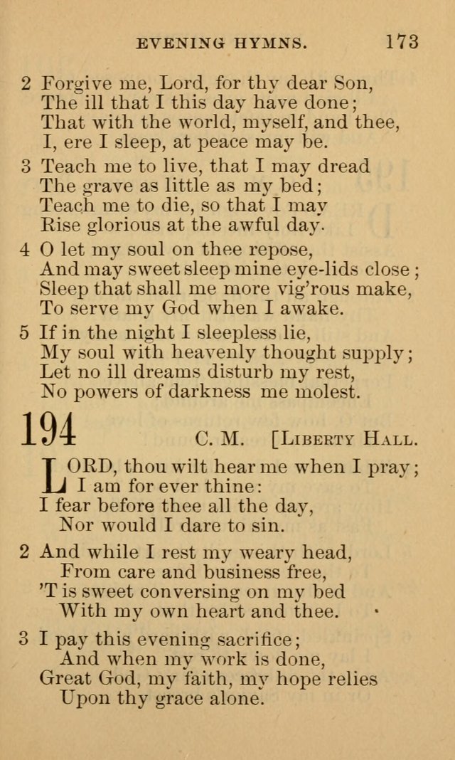 A Collection of Psalms and Hymns: suited to the various occasions of public worship and private devotion page 173