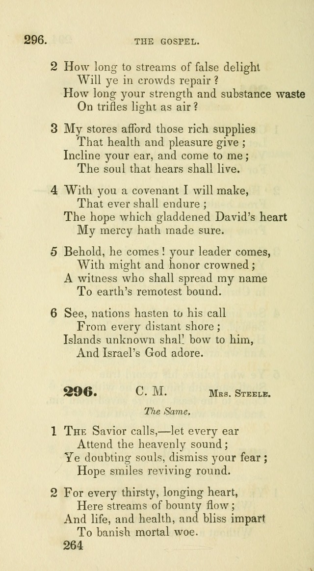 A Collection of Psalms and Hymns for the use of Universalist Societies and Families (13th ed.) page 262