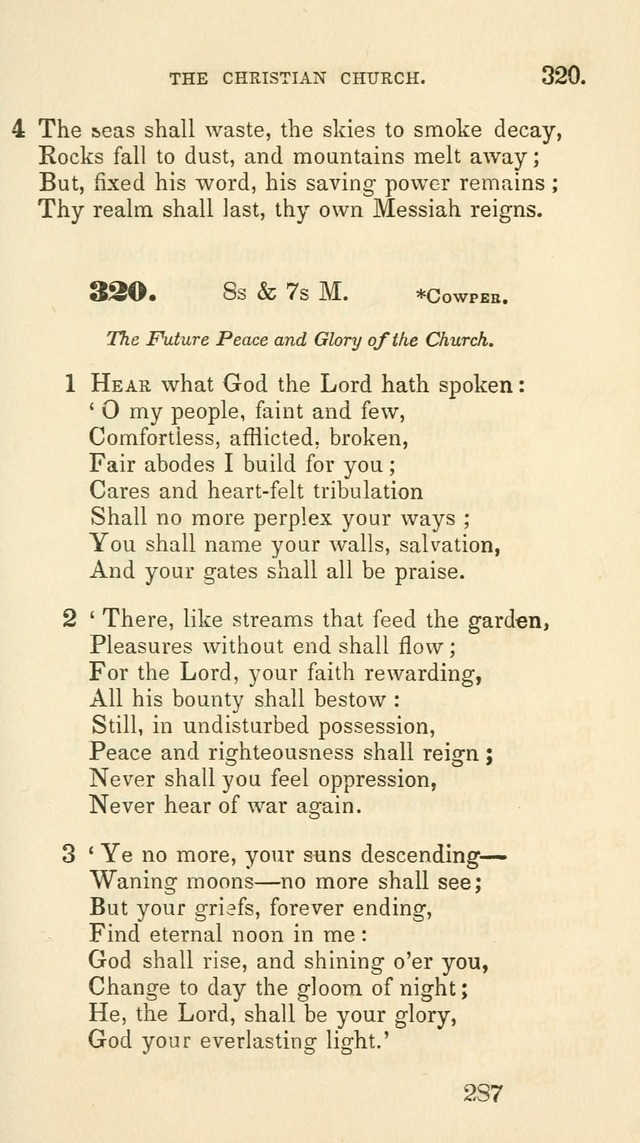 A Collection of Psalms and Hymns for the use of Universalist Societies and Families (13th ed.) page 287