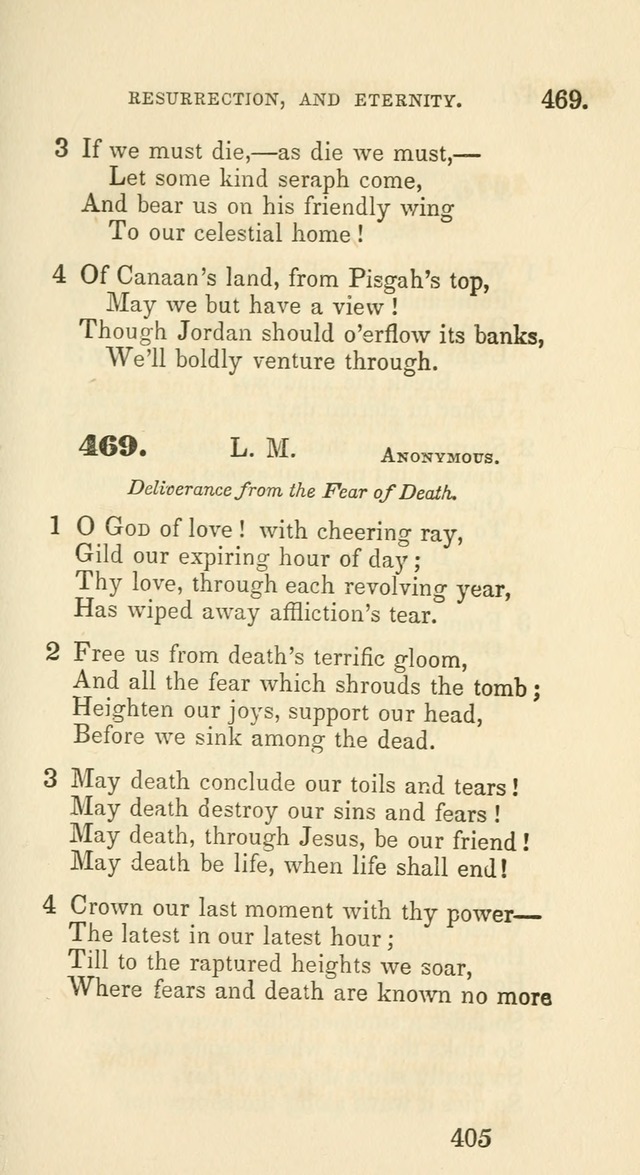 A Collection of Psalms and Hymns for the use of Universalist Societies and Families (13th ed.) page 405