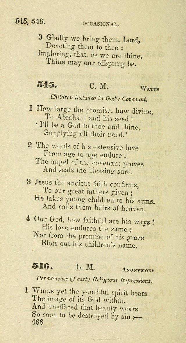 A Collection of Psalms and Hymns for the use of Universalist Societies and Families (13th ed.) page 468