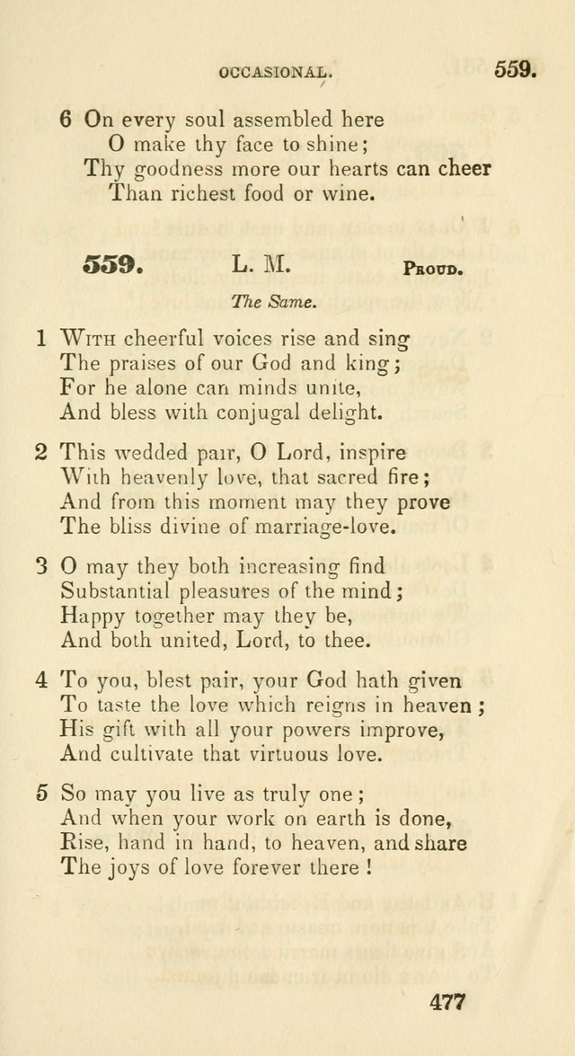 A Collection of Psalms and Hymns for the use of Universalist Societies and Families (13th ed.) page 479
