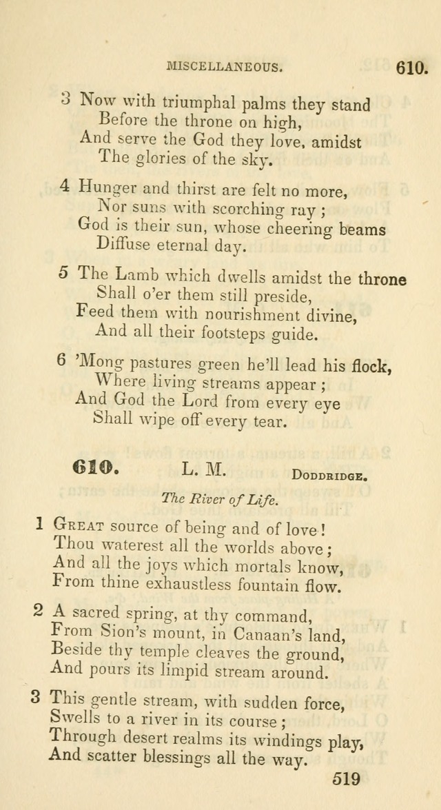 A Collection of Psalms and Hymns for the use of Universalist Societies and Families (13th ed.) page 521