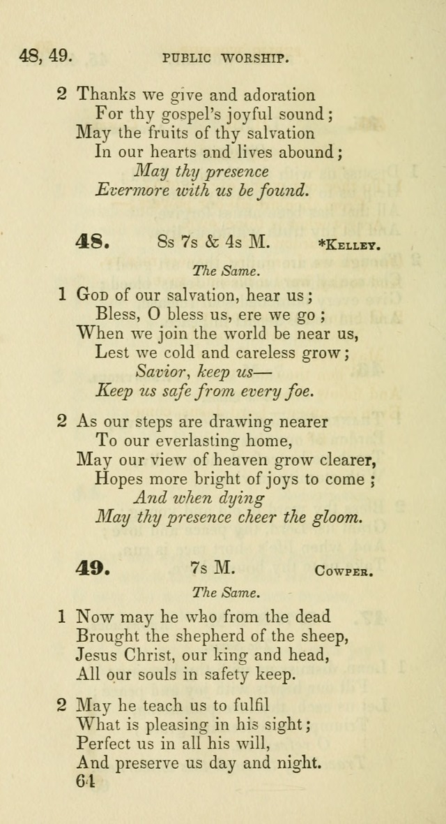 A Collection of Psalms and Hymns for the use of Universalist Societies and Families (13th ed.) page 62