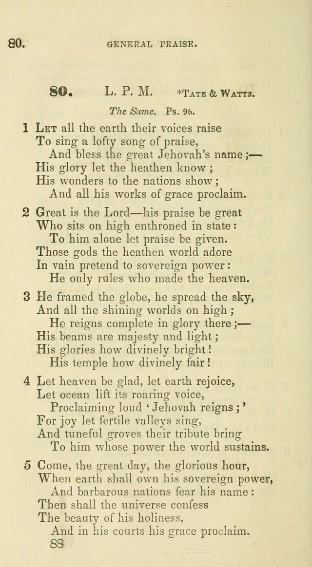 A Collection of Psalms and Hymns for the use of Universalist Societies and Families (13th ed.) page 86