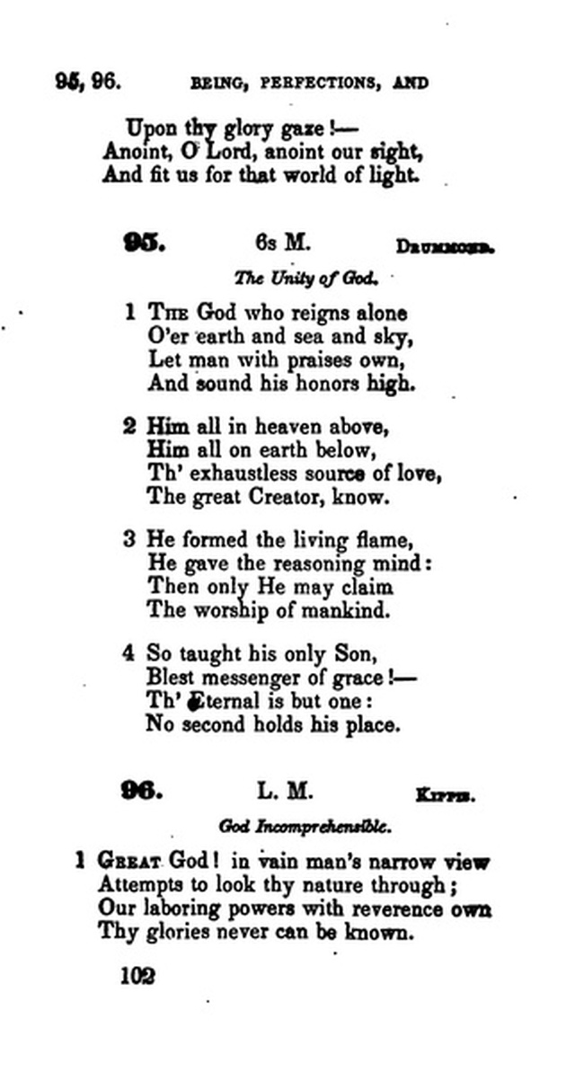 A Collection of Psalms and Hymns for the Use of Universalist Societies and Families 16ed.   page 103