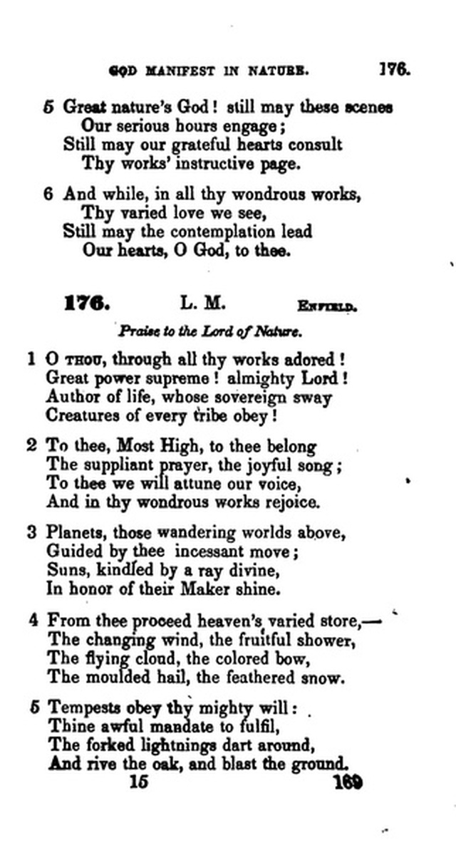 A Collection of Psalms and Hymns for the Use of Universalist Societies and Families 16ed.   page 170