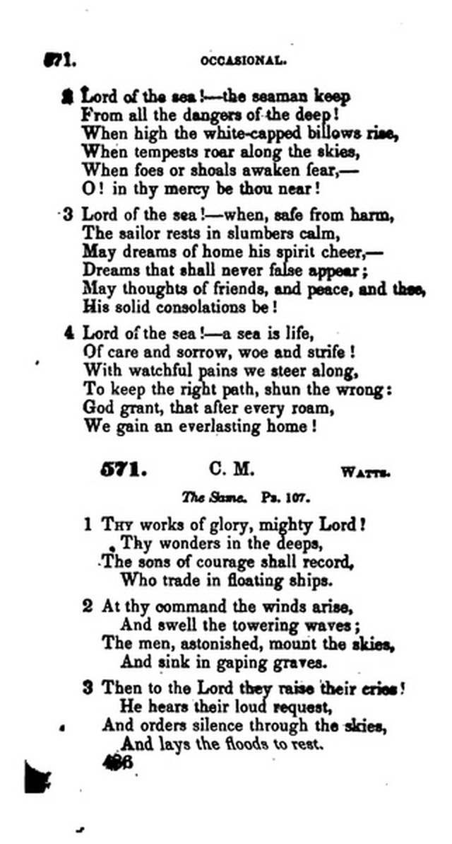 A Collection of Psalms and Hymns for the Use of Universalist Societies and Families 16ed.   page 487