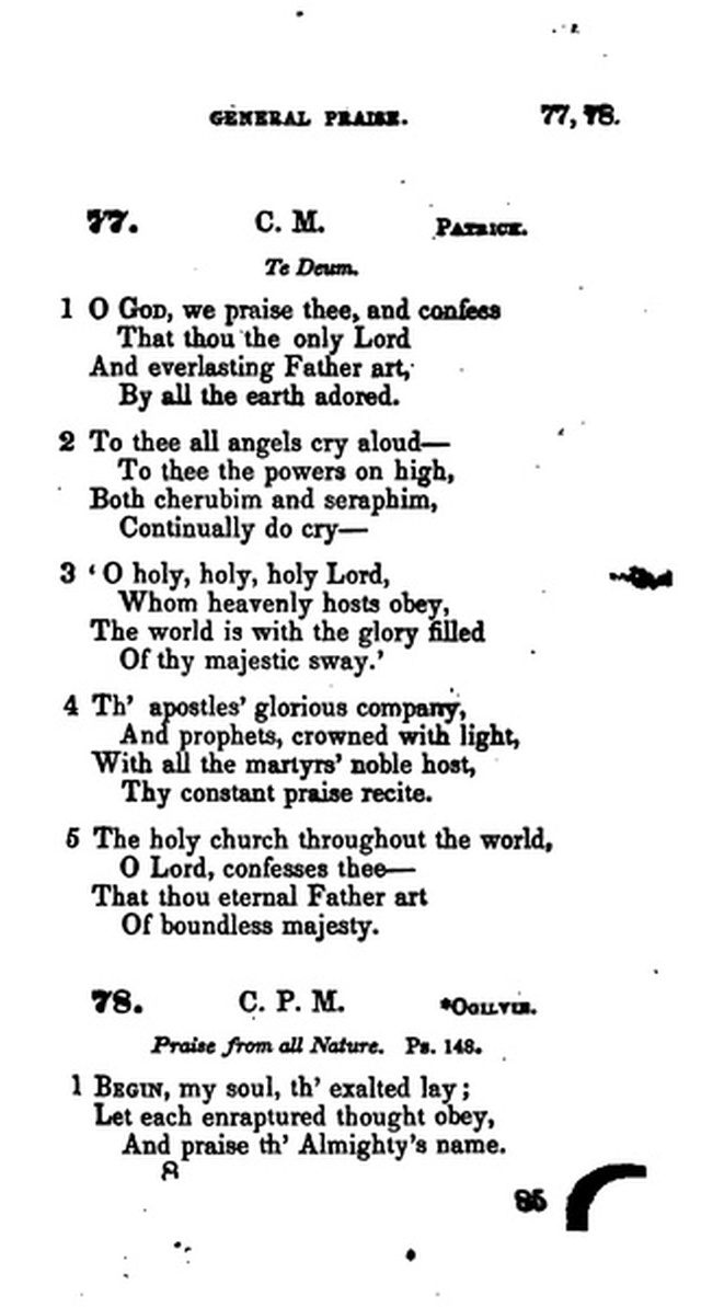 A Collection of Psalms and Hymns for the Use of Universalist Societies and Families 16ed.   page 86