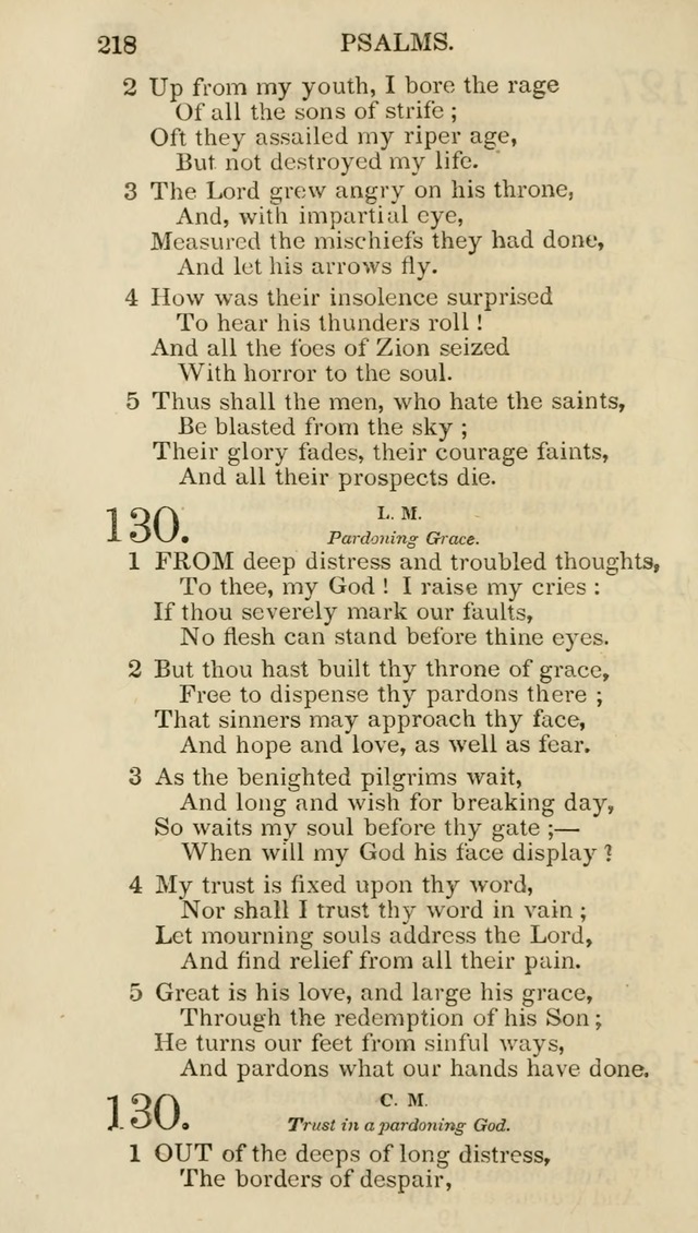 Church Psalmist: or psalms and hymns for the public, social and private use of evangelical Christians (5th ed.) page 220