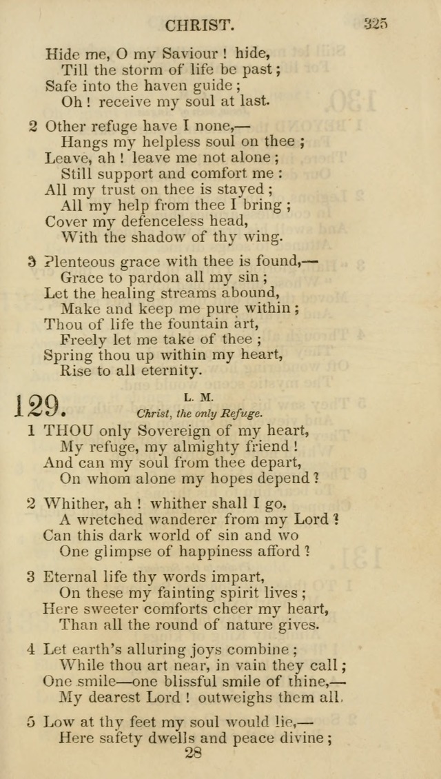 Church Psalmist: or psalms and hymns for the public, social and private use of evangelical Christians (5th ed.) page 327