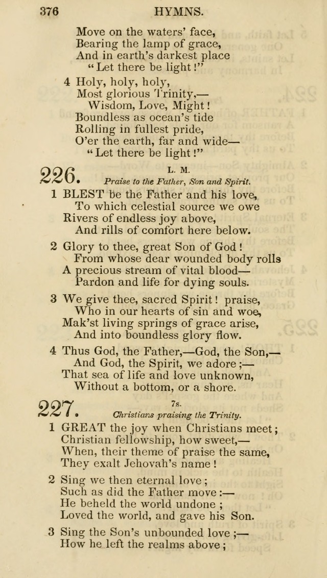 Church Psalmist: or psalms and hymns for the public, social and private use of evangelical Christians (5th ed.) page 378