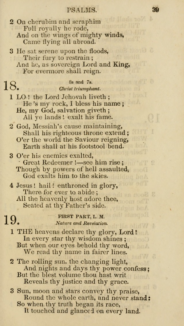 Church Psalmist: or psalms and hymns for the public, social and private use of evangelical Christians (5th ed.) page 41