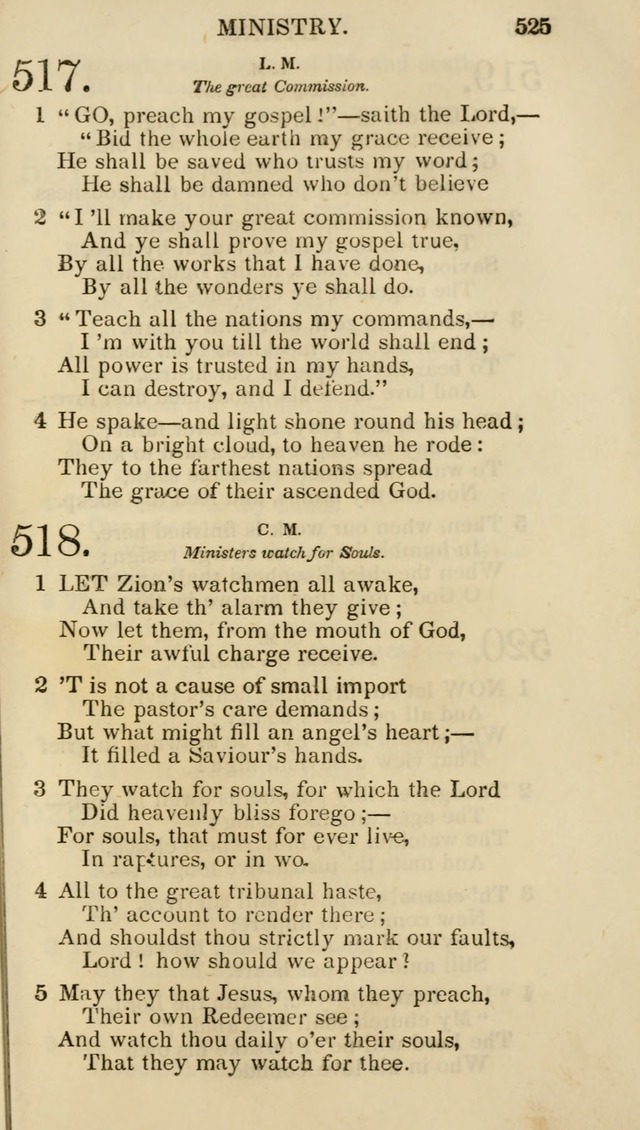 Church Psalmist: or psalms and hymns for the public, social and private use of evangelical Christians (5th ed.) page 527