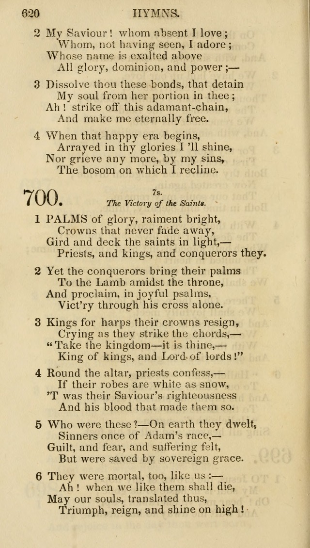 Church Psalmist: or psalms and hymns for the public, social and private use of evangelical Christians (5th ed.) page 638