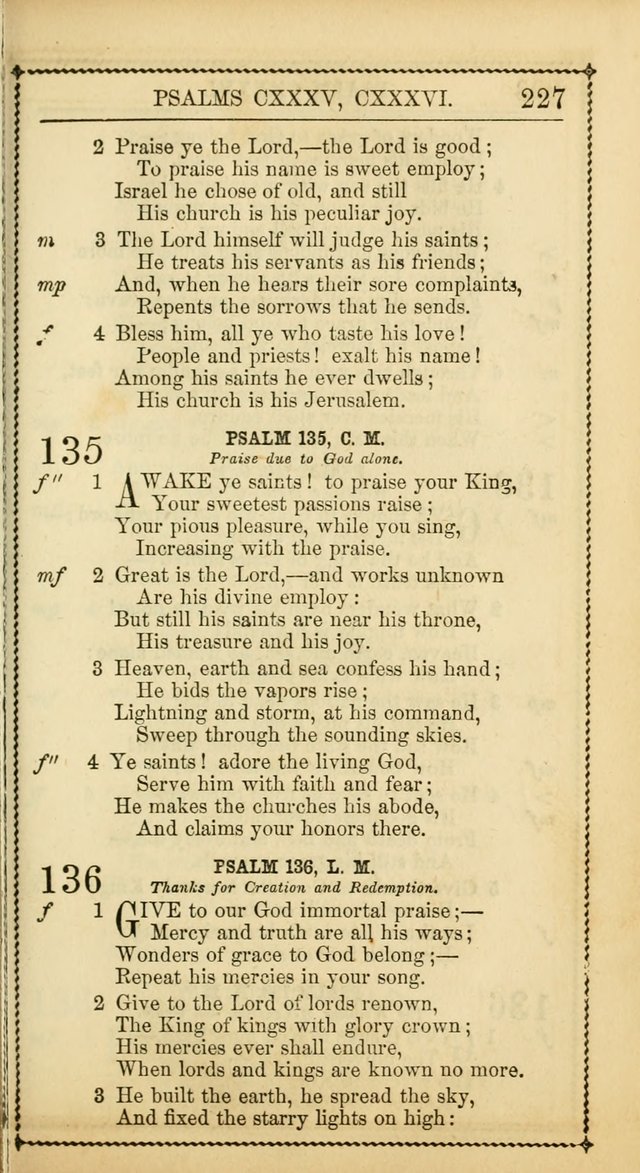 Church Psalmist: or, psalms and hymns, for the public, social and private use of Evangelical Christians. With Supplement. (53rd ed.) page 226