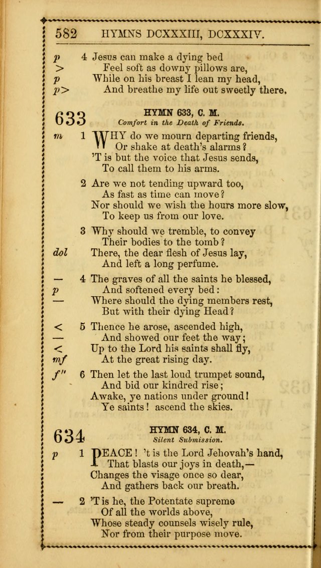 Church Psalmist: or, psalms and hymns, for the public, social and private use of Evangelical Christians. With Supplement. (53rd ed.) page 581