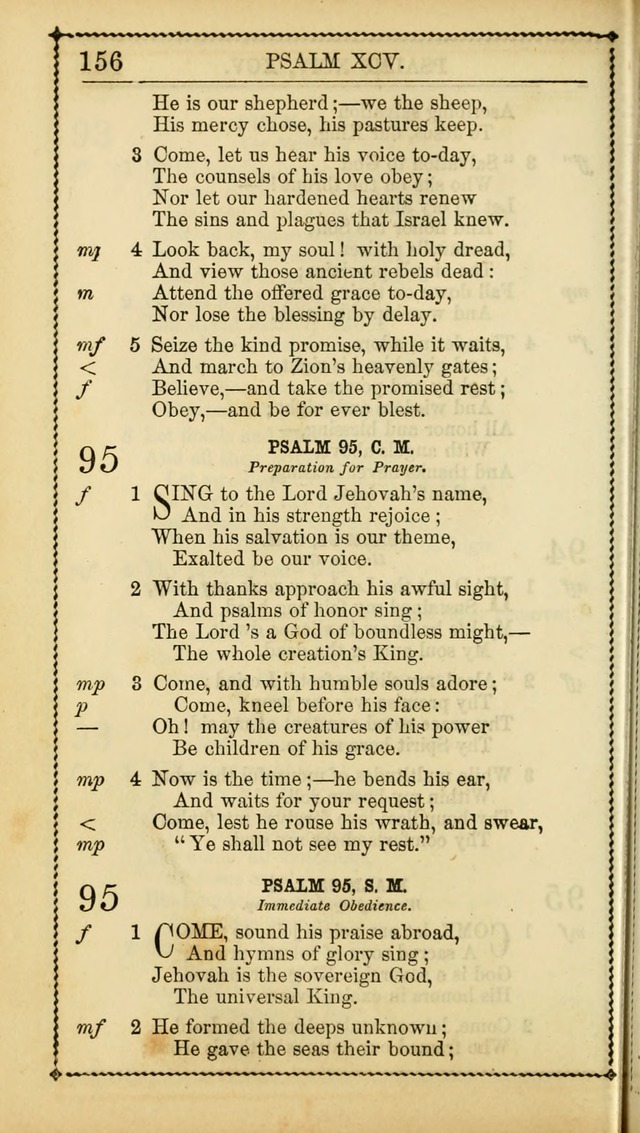 Church Psalmist: or Psalms and Hymns Designed for the Public, Social, and  Private Use of Evangelical Christians ... with Supplement.  53rd ed. page 159