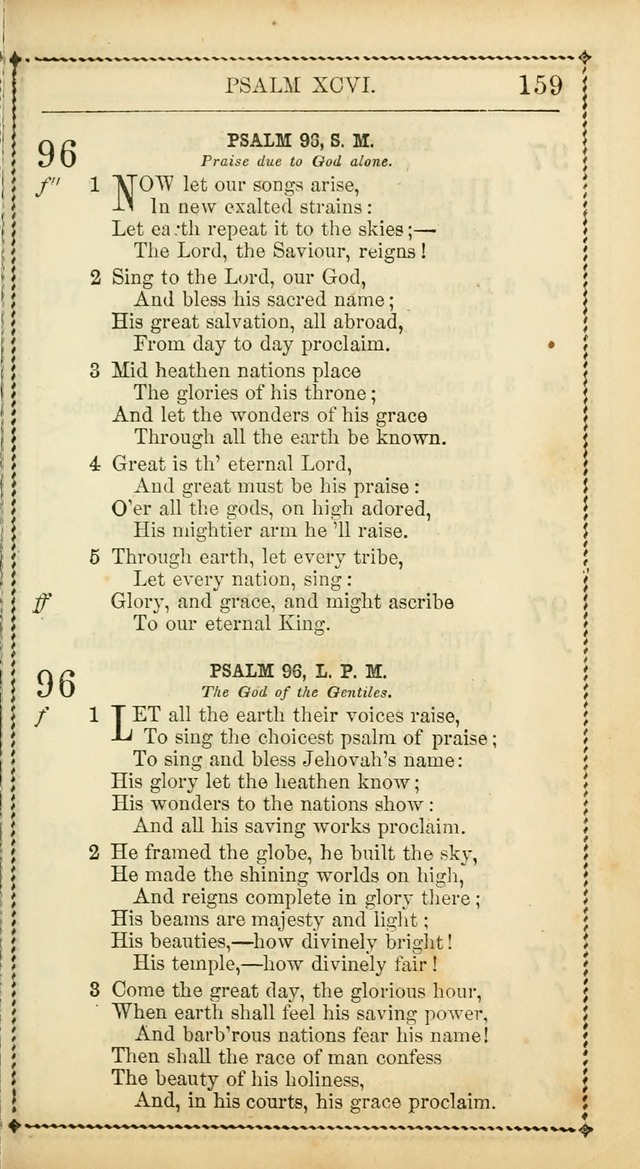 Church Psalmist: or Psalms and Hymns Designed for the Public, Social, and  Private Use of Evangelical Christians ... with Supplement.  53rd ed. page 162