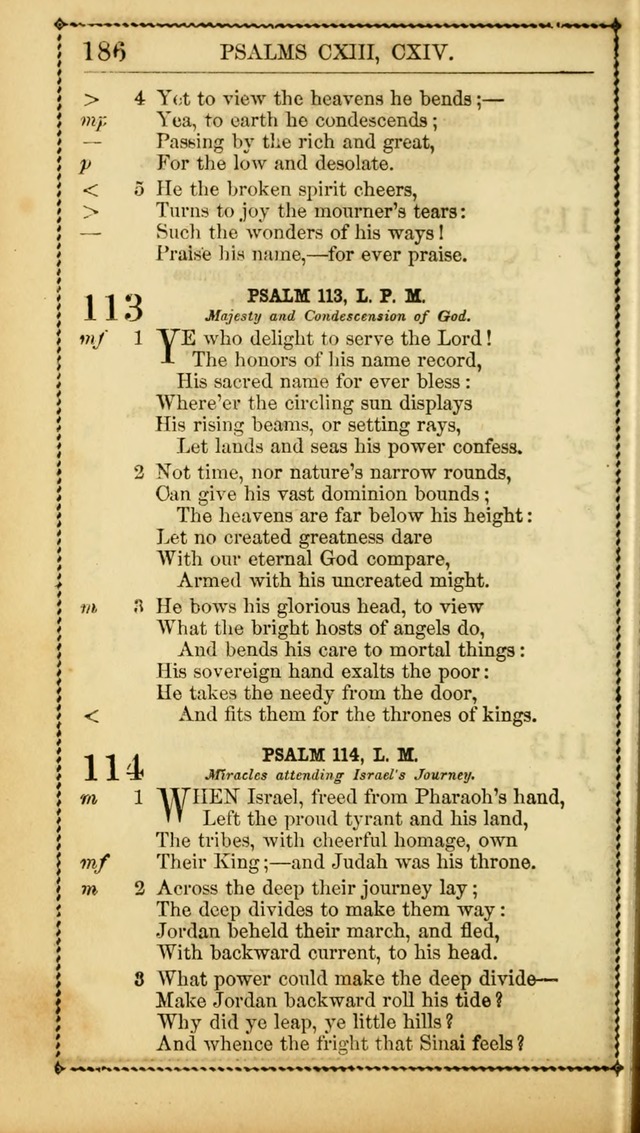 Church Psalmist: or Psalms and Hymns Designed for the Public, Social, and  Private Use of Evangelical Christians ... with Supplement.  53rd ed. page 189