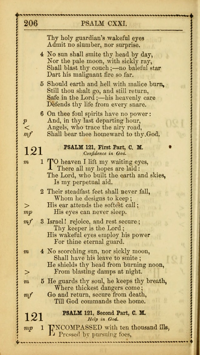 Church Psalmist: or Psalms and Hymns Designed for the Public, Social, and  Private Use of Evangelical Christians ... with Supplement.  53rd ed. page 209