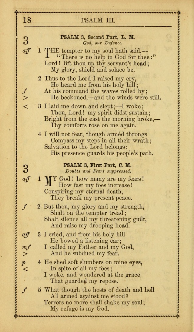 Church Psalmist: or Psalms and Hymns Designed for the Public, Social, and  Private Use of Evangelical Christians ... with Supplement.  53rd ed. page 21