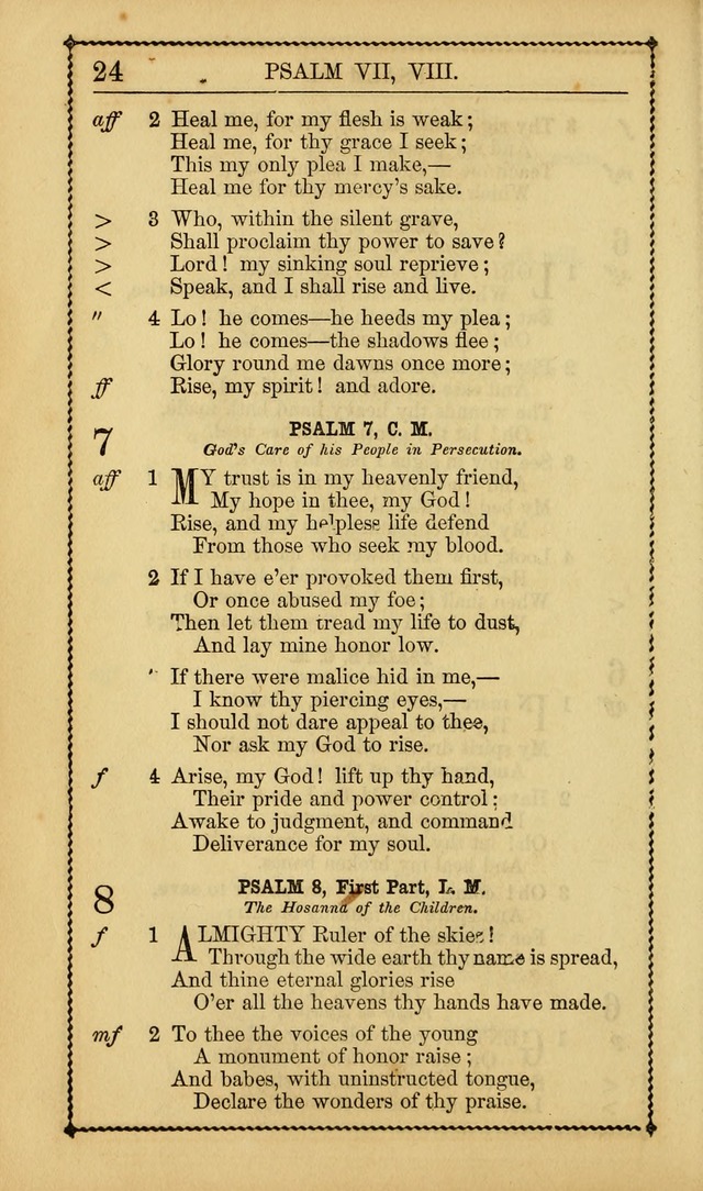 Church Psalmist: or Psalms and Hymns Designed for the Public, Social, and  Private Use of Evangelical Christians ... with Supplement.  53rd ed. page 27